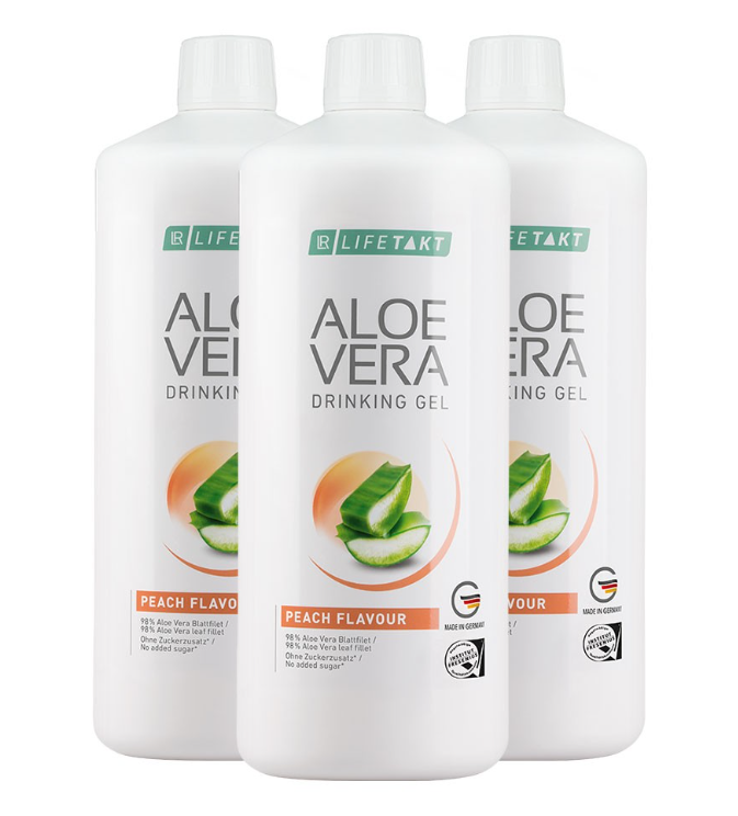 Health Solution Aloe Vera Drinking Gel Peach