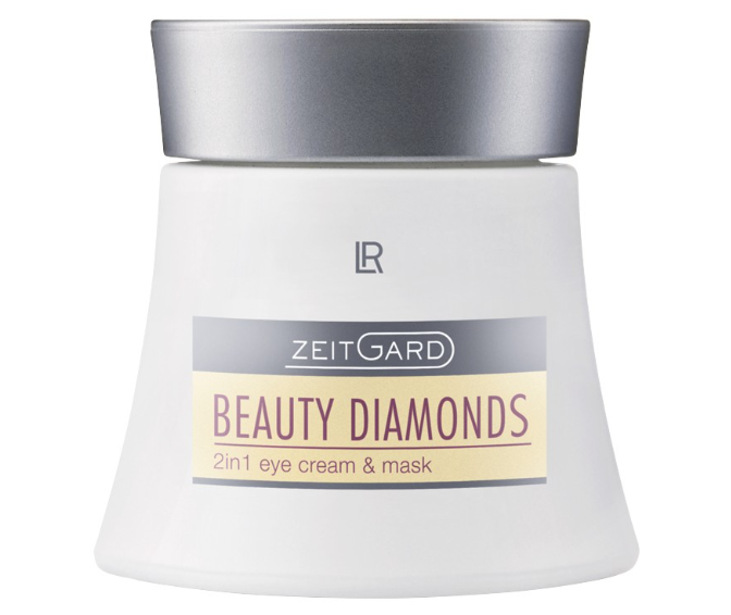 ZEITGARD Beauty Diamonds 2 in 1 Eye Cream & Mask