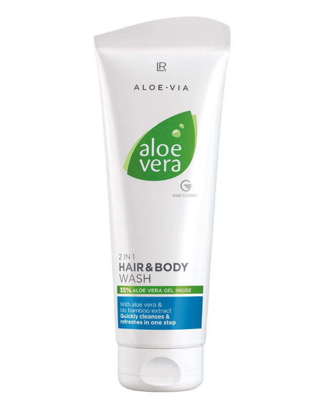 Aloe Vera 2 in 1 Shampoo for Hair & Body